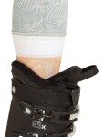 Dámské merino lyžařské ponožky ICEBREAKER Wmns Ski+ Light OTC Mountain Contour, Feldspar/Snow/Moss velikost: 35-37 (S)