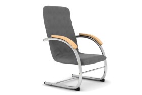 BRADOP Křeslo chromové TIMO R59 BRA-R59-KRESLO