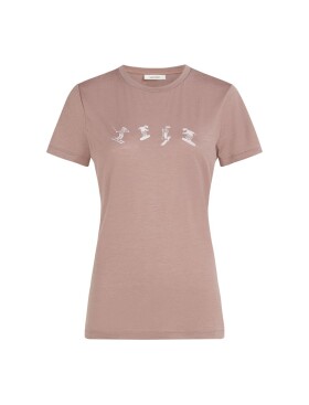 ICEBREAKER Wmns 150 Tech Lite SS Tee Snow Day, Summit velikost: XS