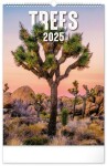 Kalendář 2025 nástěnný: Stromy,