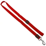 ACTIVE DOG Vodítko Premium M červené 2x120 cm / Textilní vodítko pro psy / Nylonové (0904-90243)