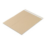 50 x Křížové obaly na knihy 330x250mm, hnědé