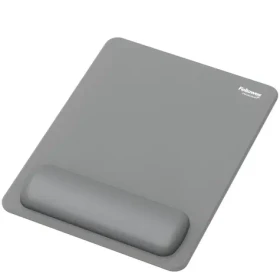 Fellowes BREYTA XL šedá / Podložka pod myš a zápěstí / silikonová výplň / Microban / 280 × 210 mm