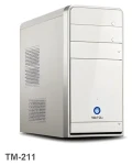 Acutake VENTO TM211 Second Edition bílá / Počítačová skříň / MicroATX / Mini Tower (ACUVEN TM211 SE)