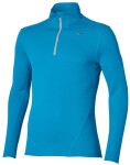 Běžecké termo tričko Mizuno Tech Thermal Charge Breath Thermo Half Zip Long Sleeve Tee J2GAD50421 Velikost textilu: M