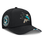 Fanatics Pánská kšiltovka San Jose Sharks NHL 2025 Draft Authentic Pro Structured Adjustable Meshback
