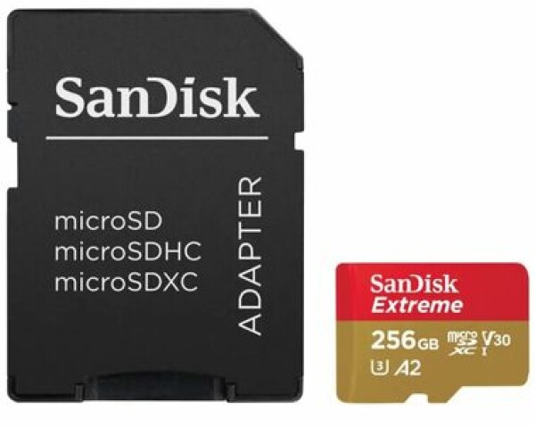 SanDisk microSDXC UHS-I U3 256GB SDSQXAV-256G-GN6MA