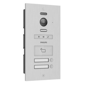 Philips WelcomeHive Pro 2 domovní video telefon Wi-Fi venkovní jednotka hliník