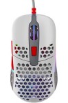 XTRFY M42 RGB retro / herní myš / optická / 16000DPI / 6 tlačítek / RGB / 2 velikosti / USB / 1.8m (M42-RGB-RETRO)