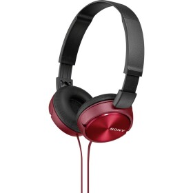 Sony MDR-ZX310 sluchátka On Ear kabelová červená složitelná