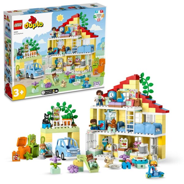 LEGO LEGO® DUPLO® 10994 Rodinný dům 3 v 1