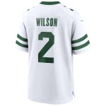 Nike Pánský dres New York Jets NFL Zach Wilson #2 Classic Game White Velikost: 2XL