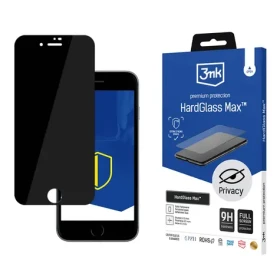 3mk HardGlass MAX Privacy / Ochranné sklo / Apple iPhone 7/8 / 9H / Privacy filtr