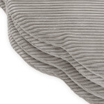 PLUSH NEST PLUSH NEST Plyšová hrací podložka ve tvaru květu Manšestr (prémiový) 115 × 115 × 5 cm béžová