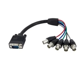 StarTech VGA - 5x BNC monitorový kabel černá / Propojovací kabel / 0,3 m (VGABNCMF1)