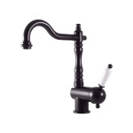 RAV Slezák - Dřezová baterie pro nízkotlaké ohřívače, Černá - matná, 1/2" E508.5/8CMAT
