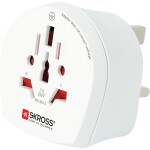 SKROSS cestovní adaptér MUV USB A+C, USB nabíjení 2.4A, univerzální pro 150 zemí