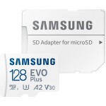 SAMSUNG EVO Plus 128GB + adaptér / micro SDXC / UHS-I U1 / Class 10 (MB-MC128SA/EU)