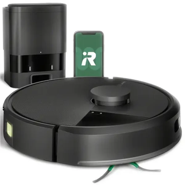 IRobot Roomba Combo 105 + AutoEmpty dock černá / Robotický vysavač / WiFi / vysávání mopování / 4460 mAh (5061042263186)