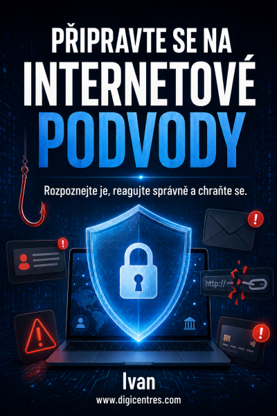 PŘIPRAVTE SE NA INTERNETOVÉ PODVODY. Rozpoznejte je, reagujte správně, a chraňte. - Ivan