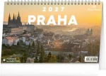 NOTIQUE Praha – Miluju Prahu 2027 / Stolní kalendář / 23,1 × 14,5 cm