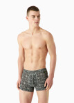 Pánské boxerky 112074 3F508 03348 šedé se vzorem Emporio Armani