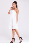 Dámské značkové šaty & s sukní bílé Bílá / S & bílá S model 15042824 - EVA&#38;LOLA