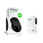 EVOLVEO Laserwire ML-507B, laserová myš, USB, černá