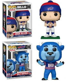 Funko Figurka POP! Josh Allen #17 & Billy Buffalo Buffalo Bills NFL Combo
