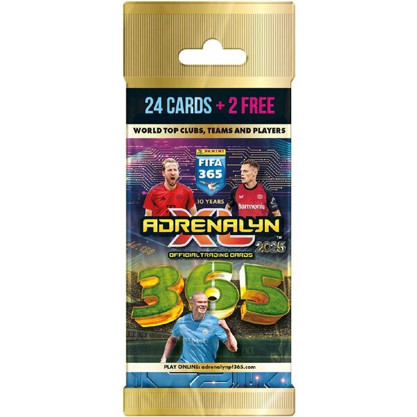 PANINI FIFA 365 2024/2025 - ADRENALYN karty - FATPACK