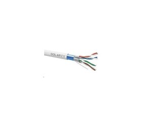 Instalační kabel Solarix CAT6A FFTP šedý Dca s2 d2 a1 500m SXKD-6A-FFTP-LSOH EDF_10101997