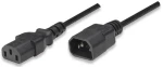 Manhattan kabel napájecí pro monitor / C14M-C13F / 1.8m (301152)