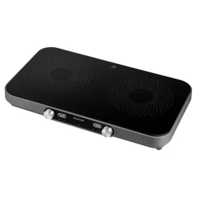 SENCOR SCP 2803BK černá / Dvouplotýnkový sklokeramický vařič / 2x 20cm / 2200W 1300W (8590669327874)