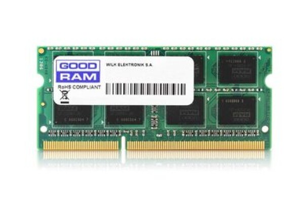 GOODRAM 8GB 1333MHz / DDR3 / SODIMM / CL9 / 1.5V (GR1333S364L9/8G)