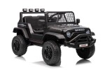 Mamido Elektrické autíčko Speed Offroad černé | 4x45W | EVA kola | 12V 7Ah | EKO kůže