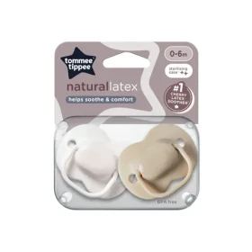 Tommee Tippee Dudlík Cherry Latex 0-6m, 2 ks (433532)