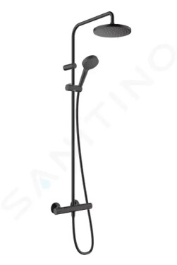 HANSGROHE - Vernis Blend Sprchový set Showerpipe 200 s termostatem, EcoSmart, matná černá 26089670