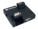 Sandberg USB HUB 4x USB 2.0 černá (133-67)