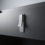 REA - Sada koupelnového nábytku s umyvadlem Toledo 60cm Grey REA-M0017