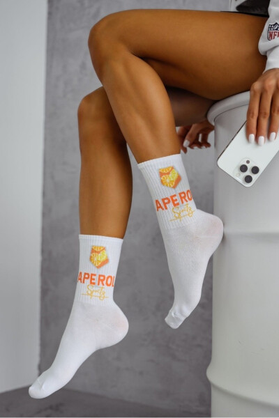 Dámské ponožky Aperol Spritz 0200.183 bílá 37-41
