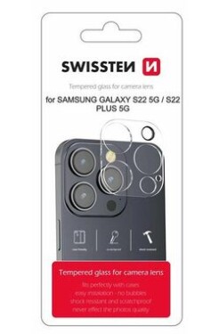 SWISSTEN Ochranné sklo čoček fotoaparátu pro SAMSUNG GALAXY S22/S22+ (94500202)