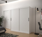 Šatní skříň Abi Jodelka 1 Barva korpusu: Dub artisan, Rozměry: 100 cm, Dveře: Bílá mat