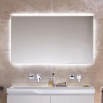 GEBERIT - Xeno 2 Zrcadlo s LED osvětlením, vyhřívané, 120x71 cm 500.519.00.1