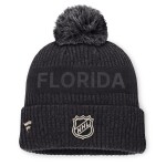 Fanatics Pánská zimní čepice Florida Panthers NHL Road Phantom Cuffed Knit with Pom