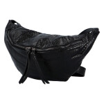 Koženková ledvinka Hubert, černá