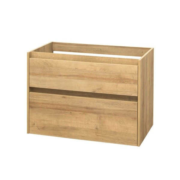 Mereo Opto, koupelnová skříňka 80 cm, dub Riviera CN921SN