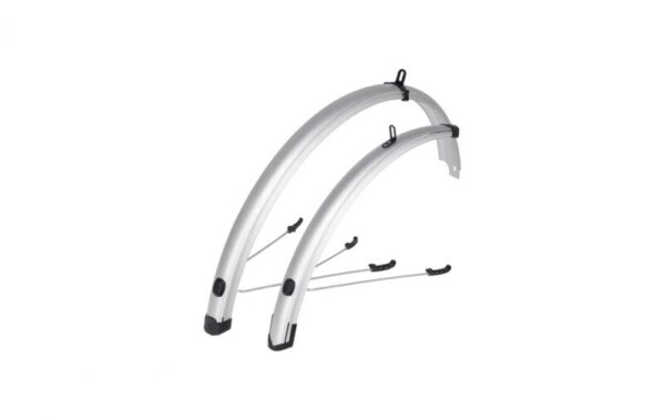 Blatníky CTM, RPZ, stříbrné MTB 26", 51 mm