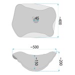 REA - Keramické umyvadlo na desku HM-66TB Handmade ART 50x40 REA-U6324