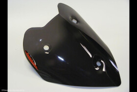 Ducati Multistrada 1200 10-12 Adventure Sports plexi štít Powerbronze 330 mm - ocelově modrá