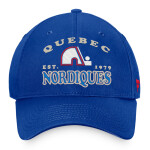 Fanatics Pánská kšiltovka Quebec Nordiques NHL Heritage Unstructured Adjustable